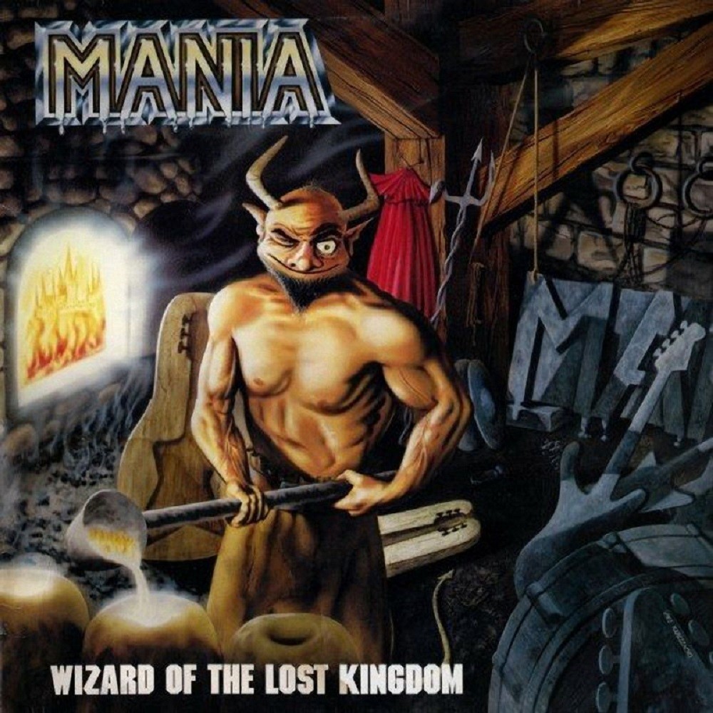 Mania - Wizard of the Lost Kingdom (1988) Cover