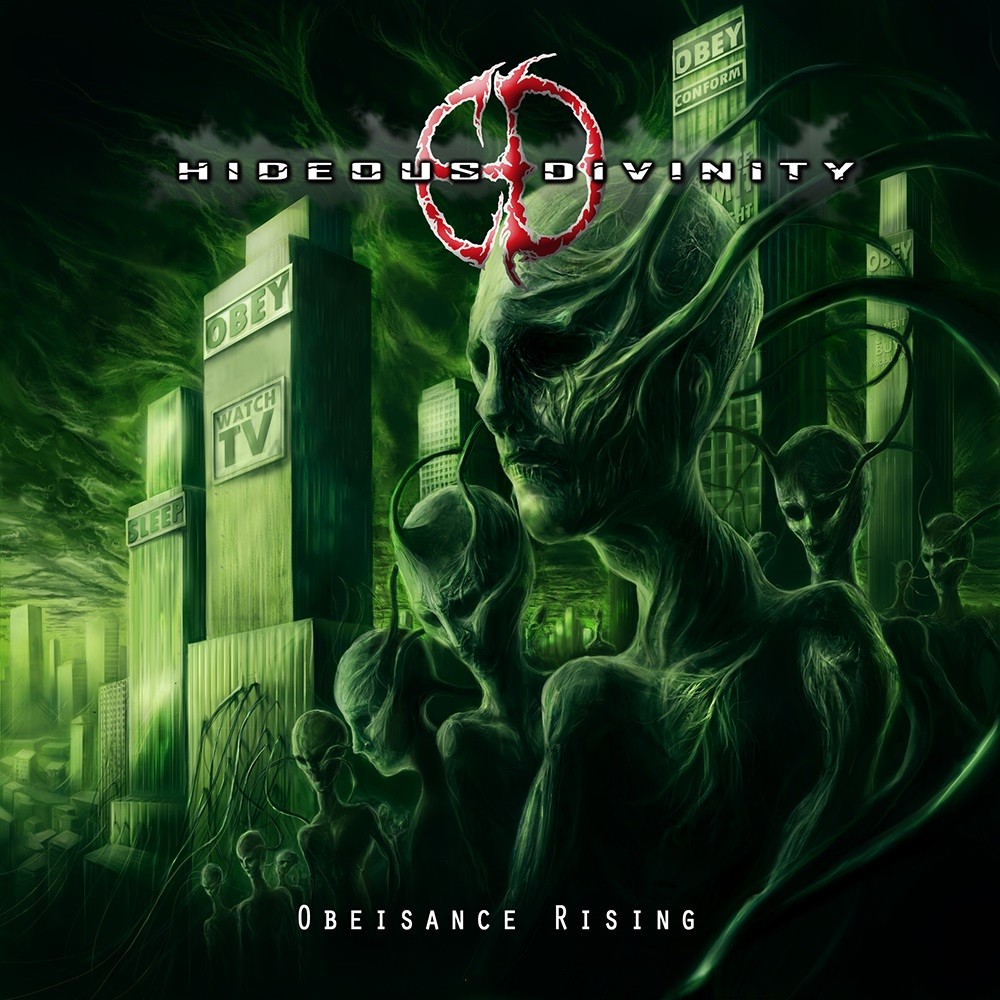 Hideous Divinity - Obeisance Rising (2012) Cover