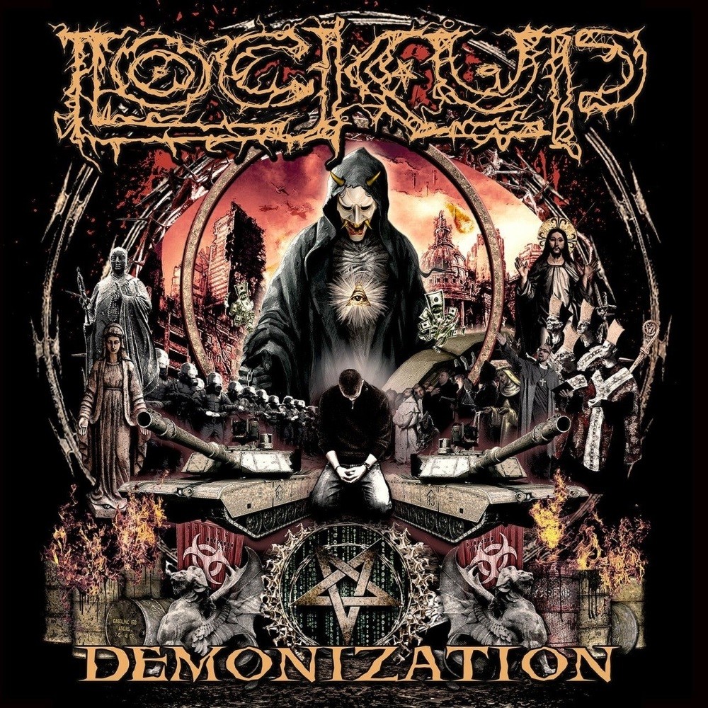 Lock Up (GBR) - Demonization (2017) Cover