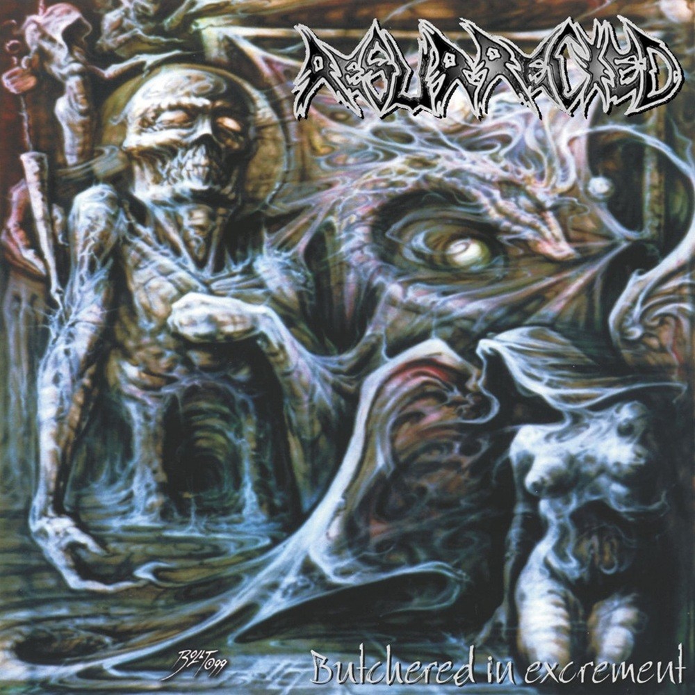 Resurrected - Butchered in Excrement (2001) Cover