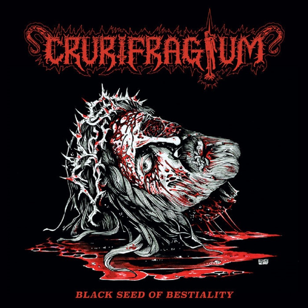 Crurifragium - Black Seed of Bestiality (2018) Cover