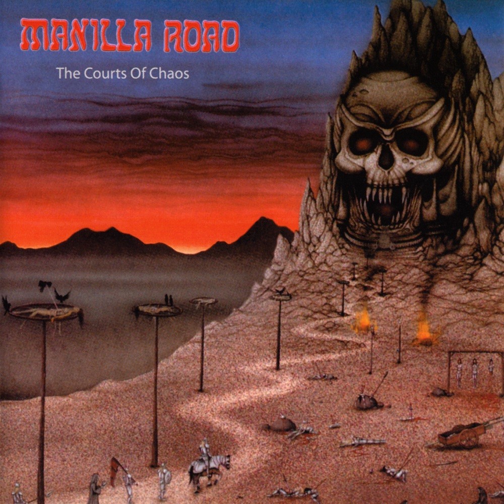 Manilla Road - The Courts of Chaos (1990) Cover