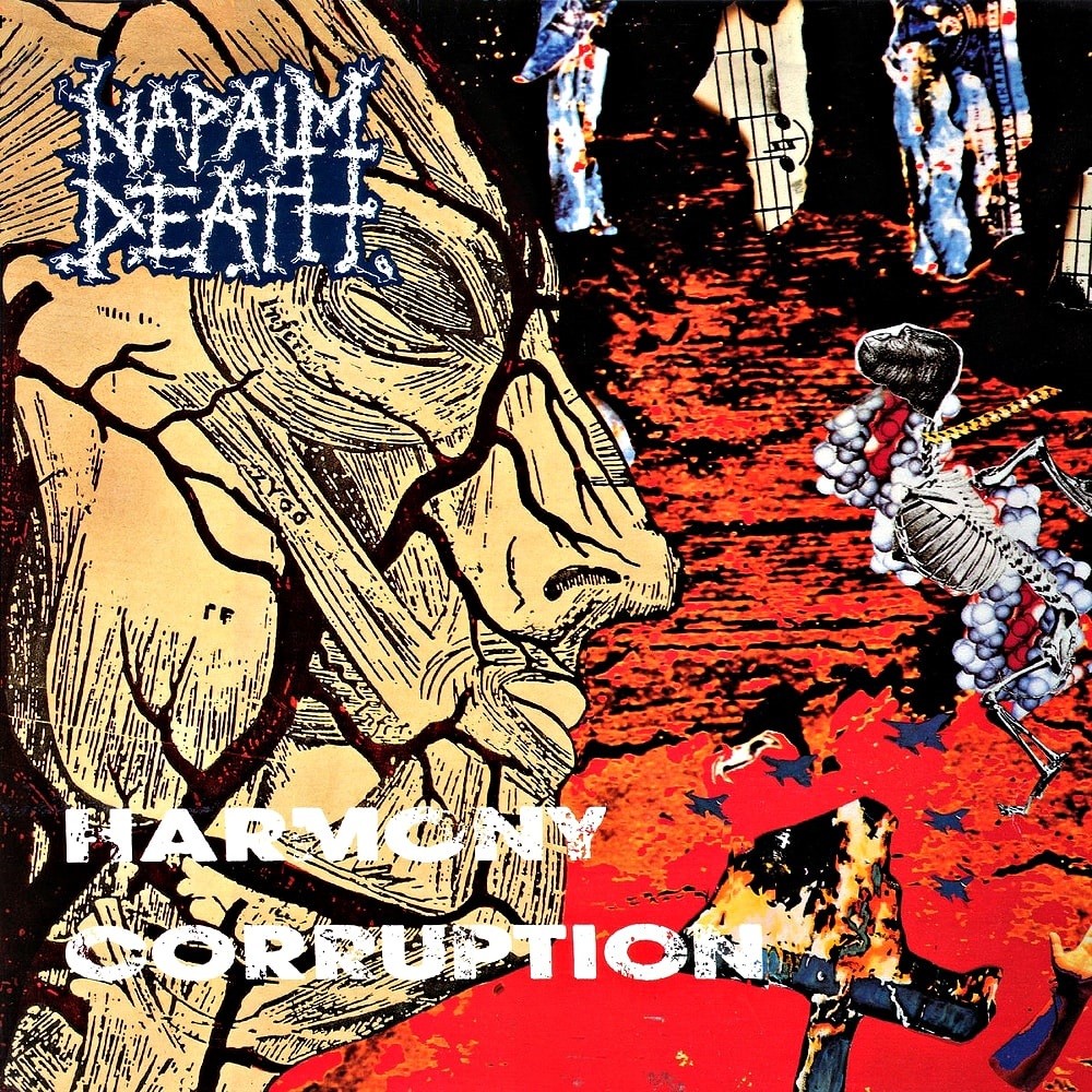Napalm Death - Harmony Corruption (1990) Cover