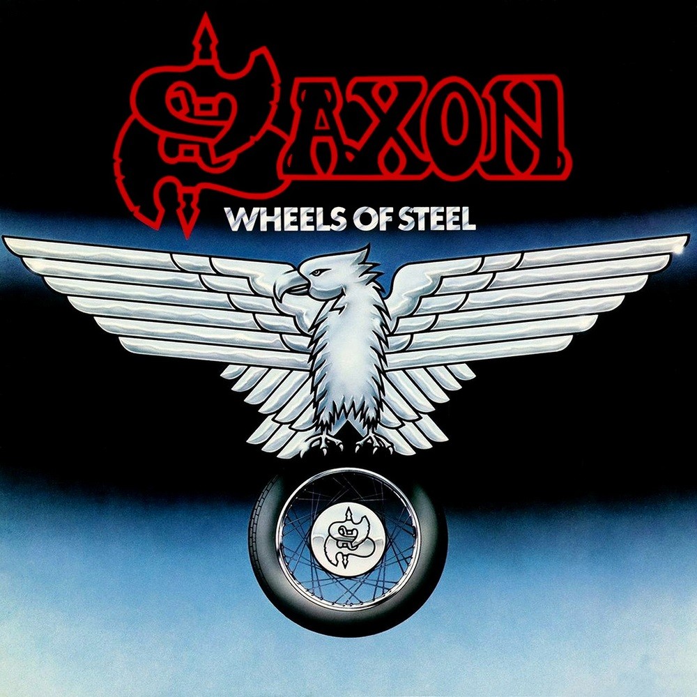Saxon - Wheels of Steel (1980) Cover