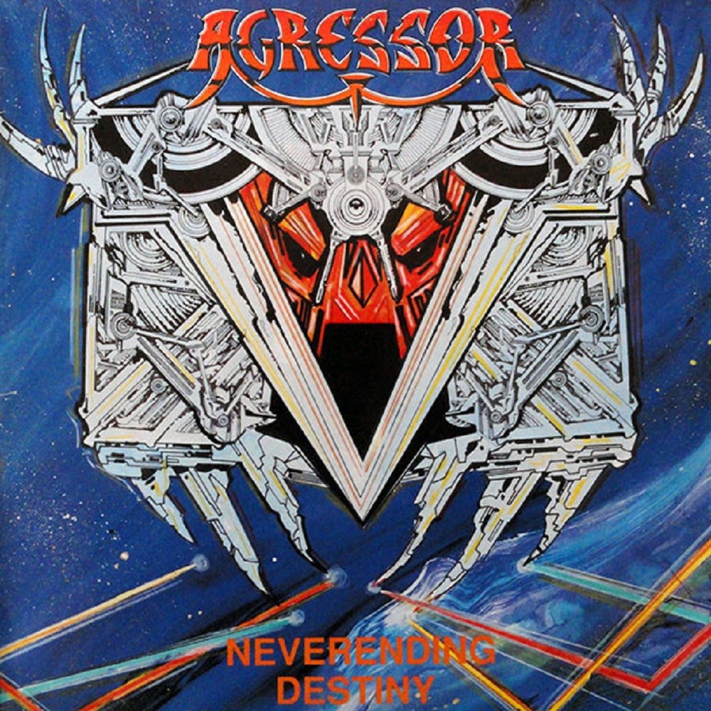 Agressor - Neverending Destiny (1990) Cover