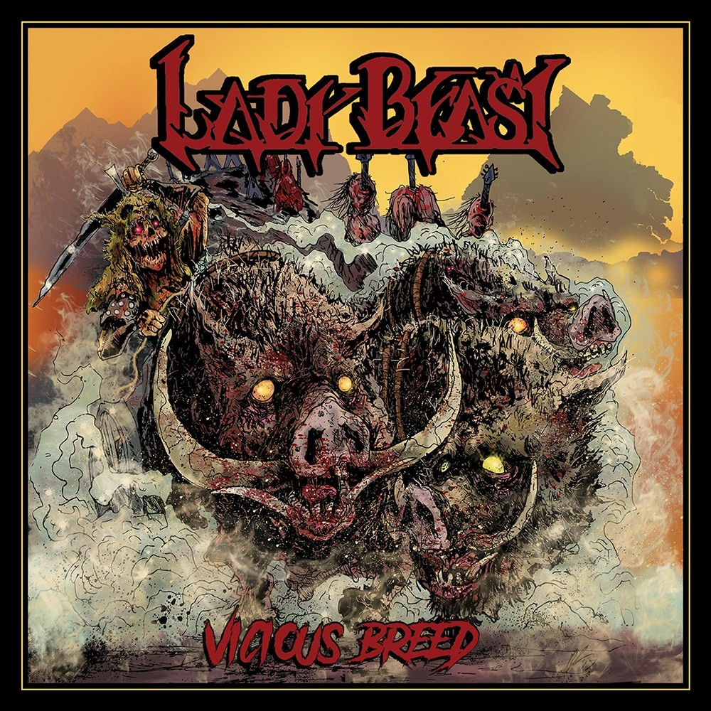 Lady Beast - Vicious Breed (2017) Cover