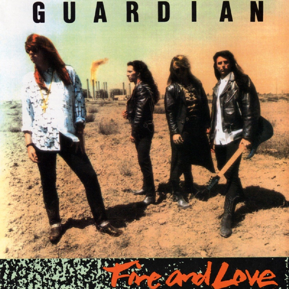 Guardian - Fire and Love (1990) Cover