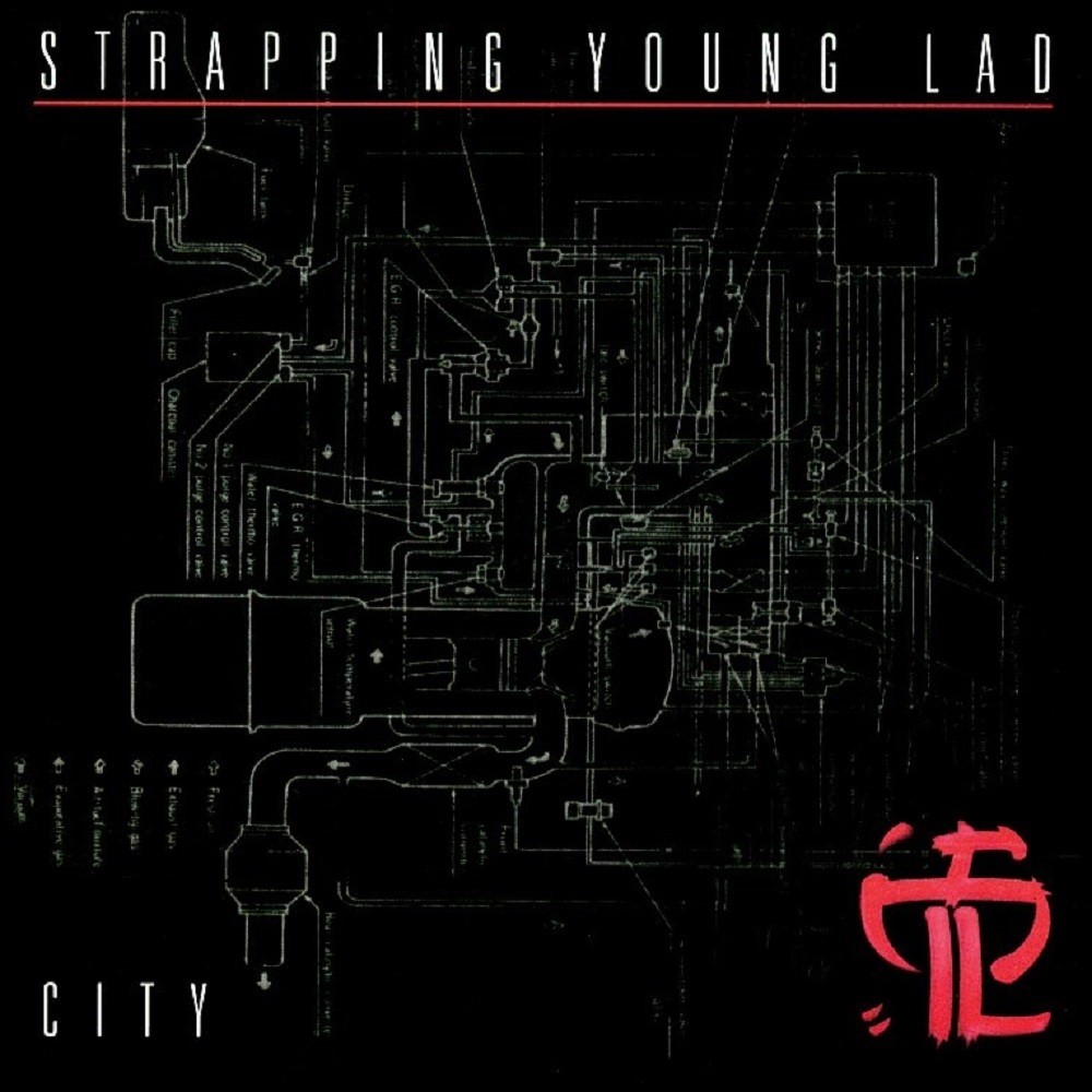 Strapping Young Lad - City (1997) Cover