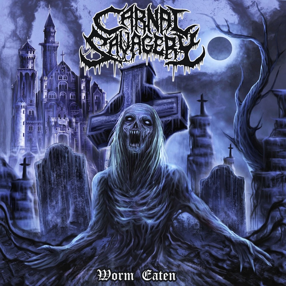 Carnal Savagery - Worm Eaten (2022) Cover