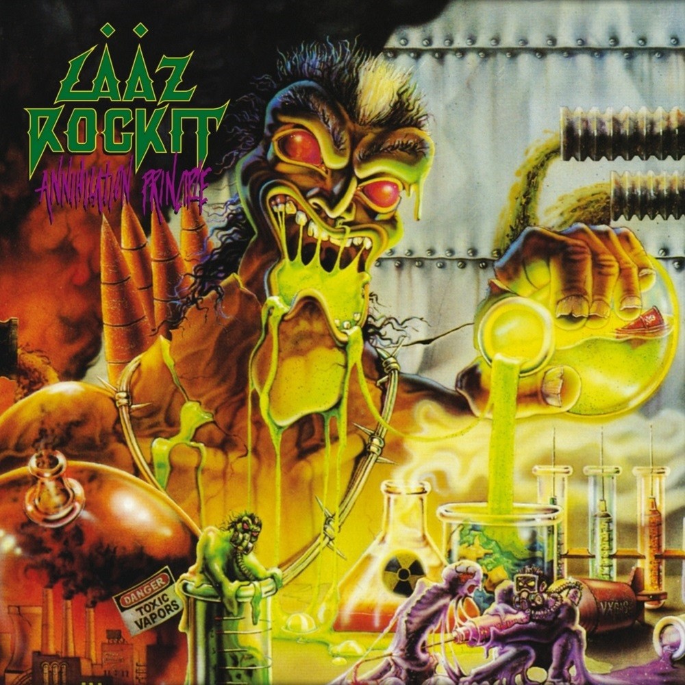 Lååz Rockit - Annihilation Principle (1989) Cover