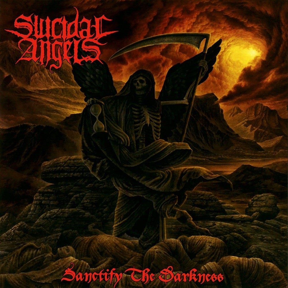 Suicidal Angels - Sanctify the Darkness (2009) Cover