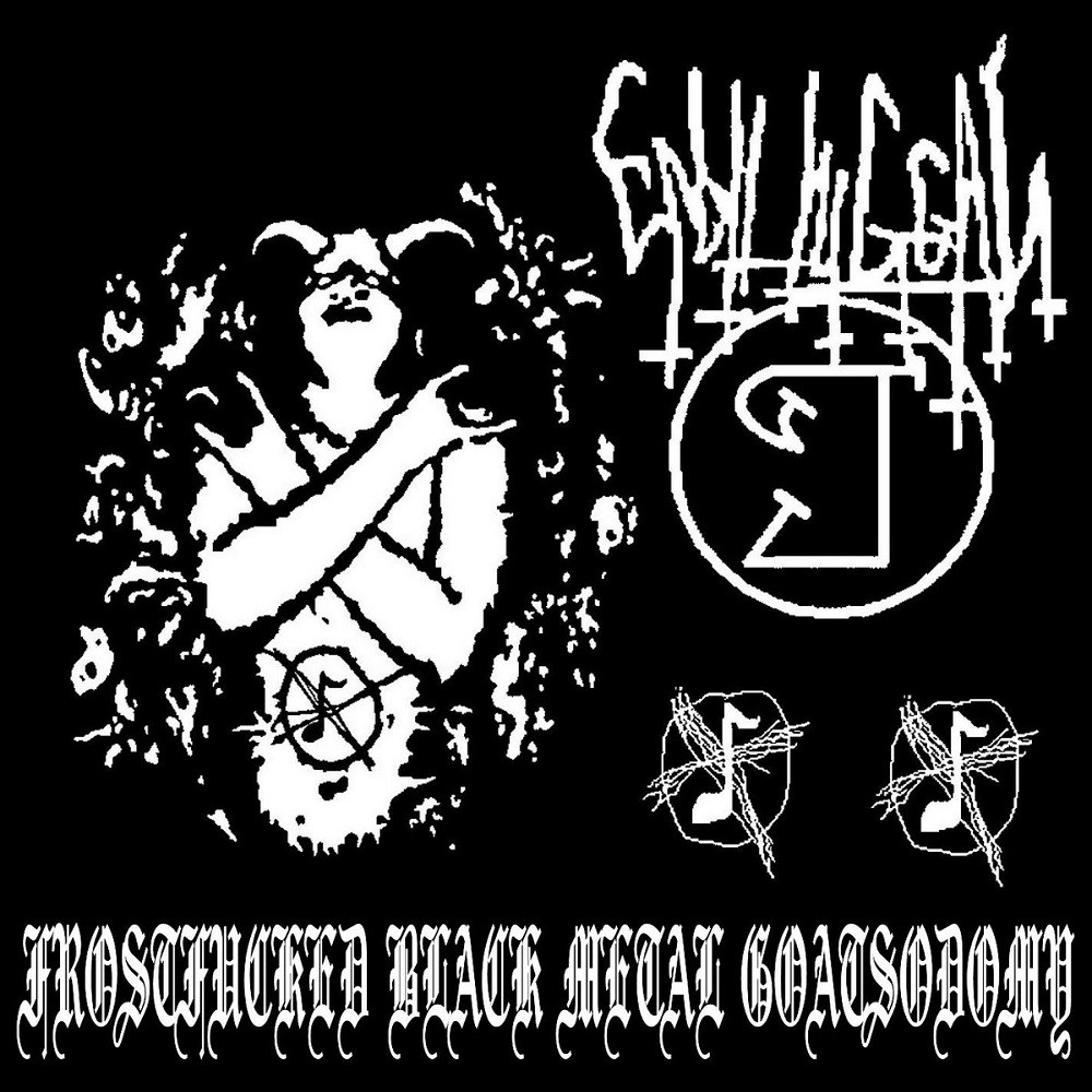 Enbilulugugal - Frostfucked Black Metal Goatsodomy (2015) Cover