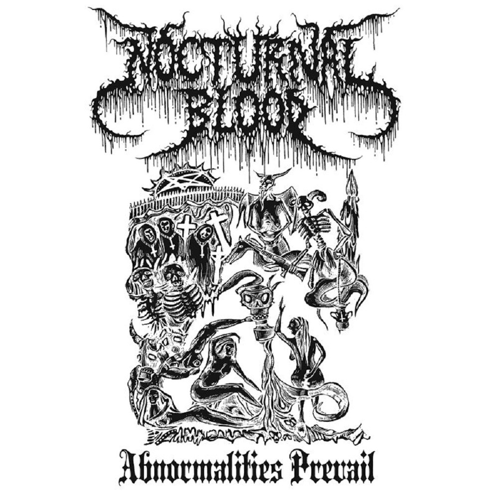 Nocturnal Blood - Abnormalities Prevail (2015) Cover