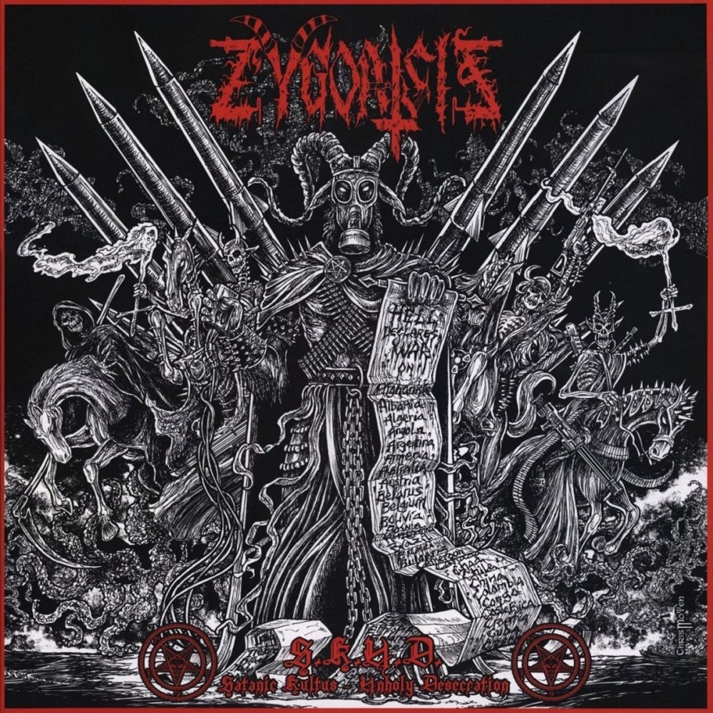 Zygoatsis - S.K.U.D. Satanic Kultus - Unholy Desecration (2011) Cover
