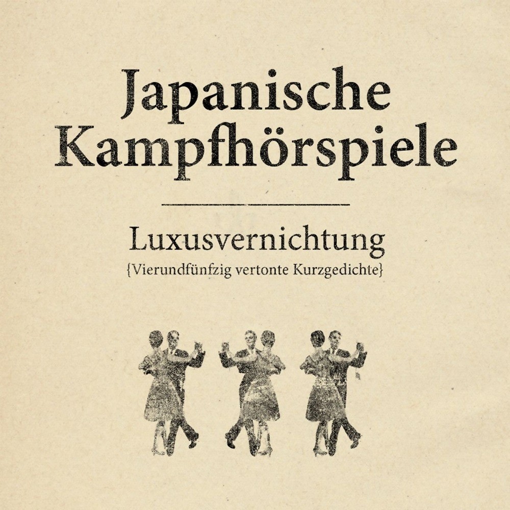 Japanische Kampfhörspiele - Luxusvernichtung (2009) Cover