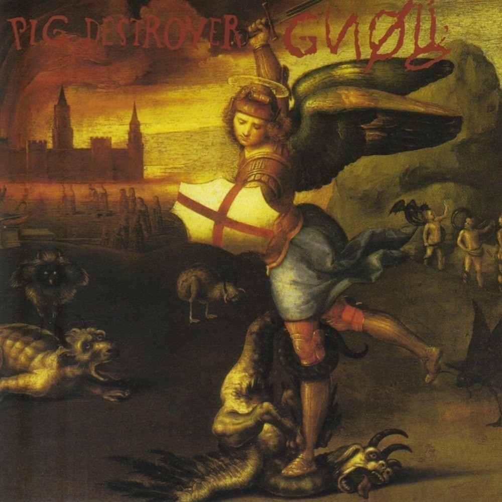 Pig Destroyer / Gnob - Pig Destroyer / Gnob (2000) Cover