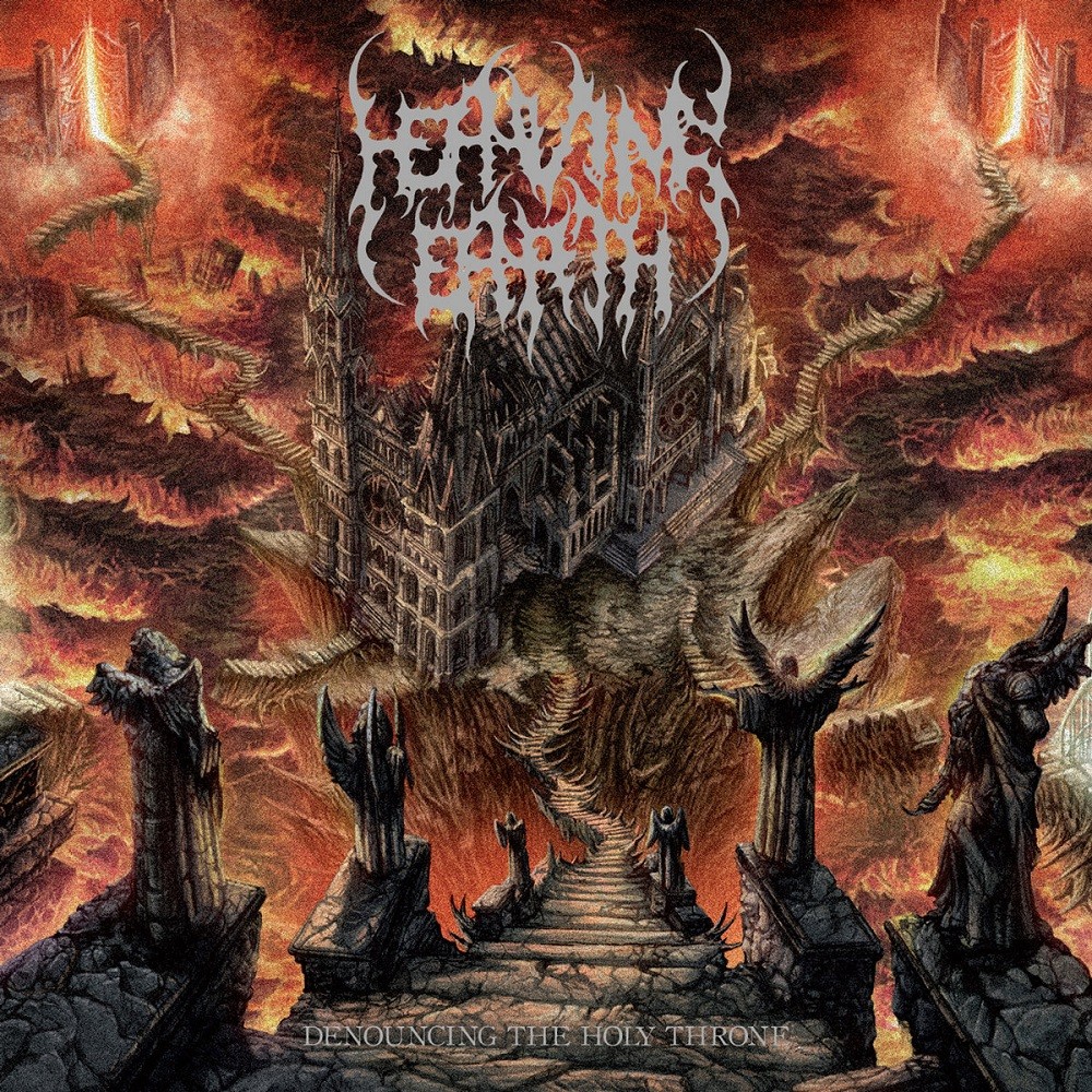 Heaving Earth - Denouncing the Holy Throne (2015) Cover