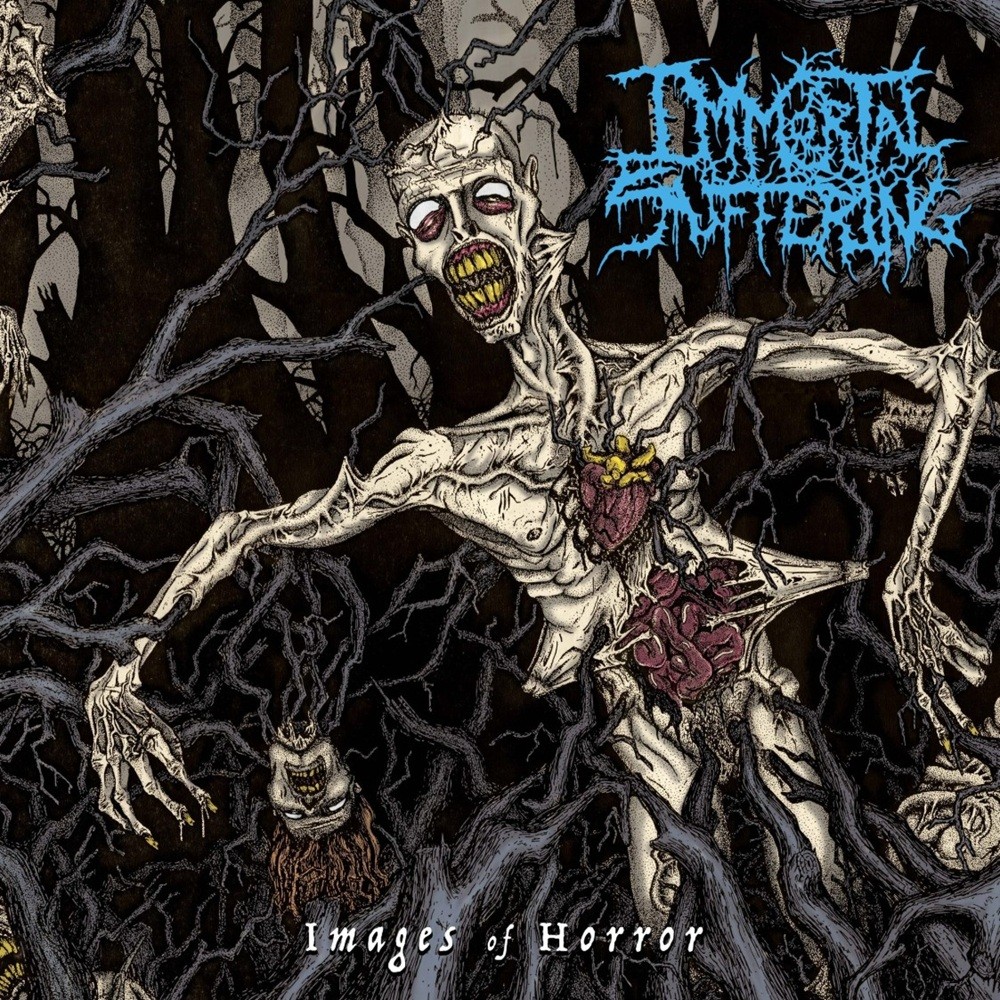 Insatanity / Immortal Suffering - Vengeance From Beyond the Grave / Images of Horror (1997) Cover
