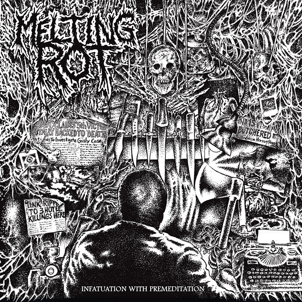 Melting Rot - Infatuation With Premeditation (2026) Cover