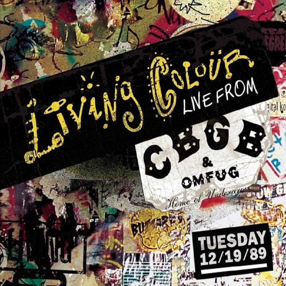 Living Colour - Live From CBGB's (2004) Cover