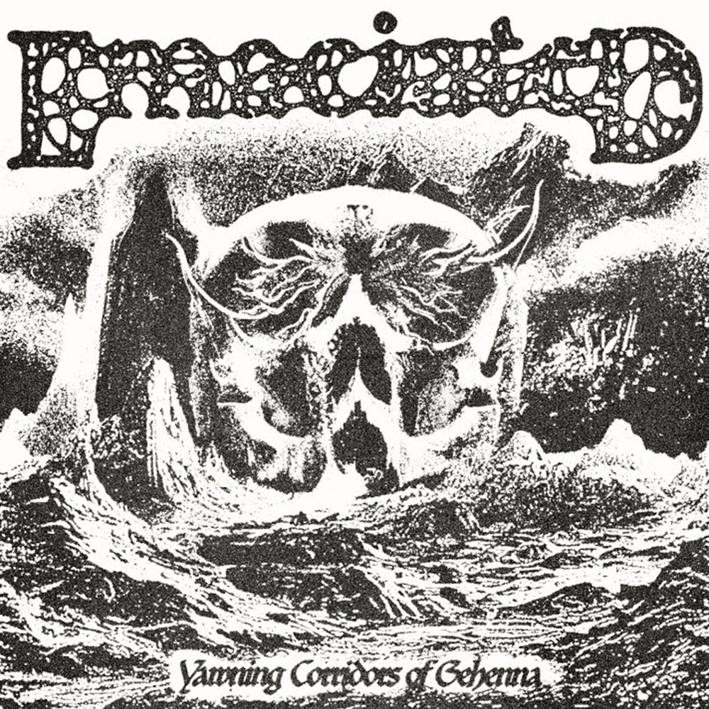 Emaciated - Yawning Corridors of Gehenna (2023) Cover
