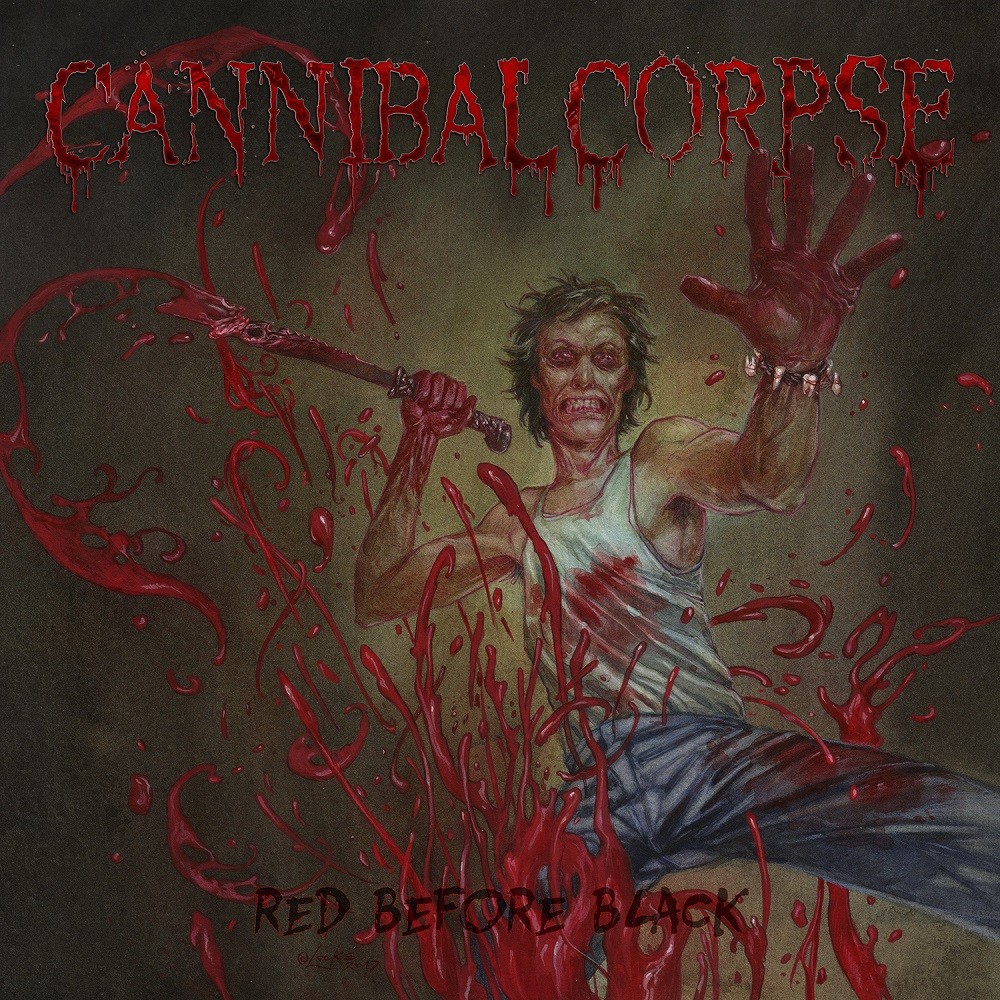 Cannibal Corpse - Red Before Black (2017) Cover