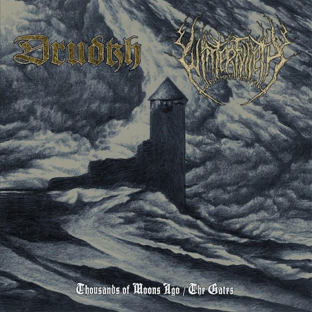 Drudkh / Winterfylleth - Thousands of Moons Ago / The Gates (2014) Cover