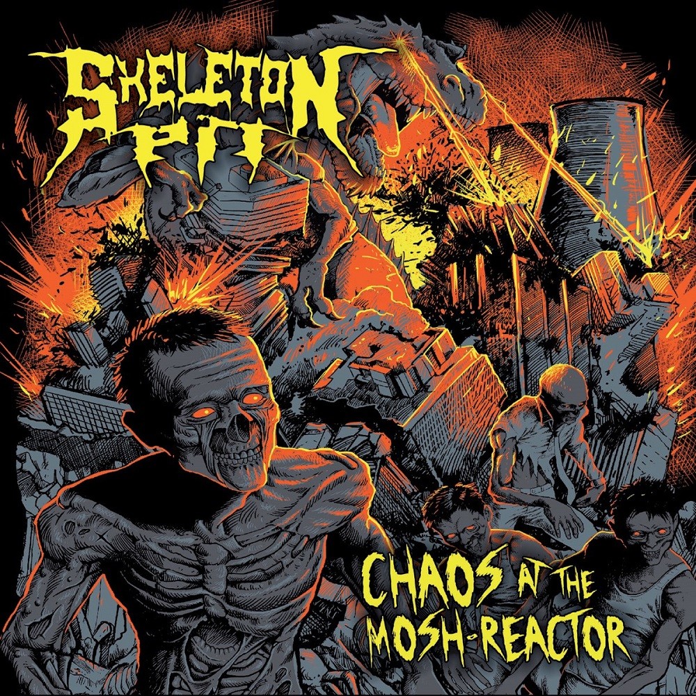 Skeleton Pit - Chaos at the Mosh-Reactor (2015) Cover
