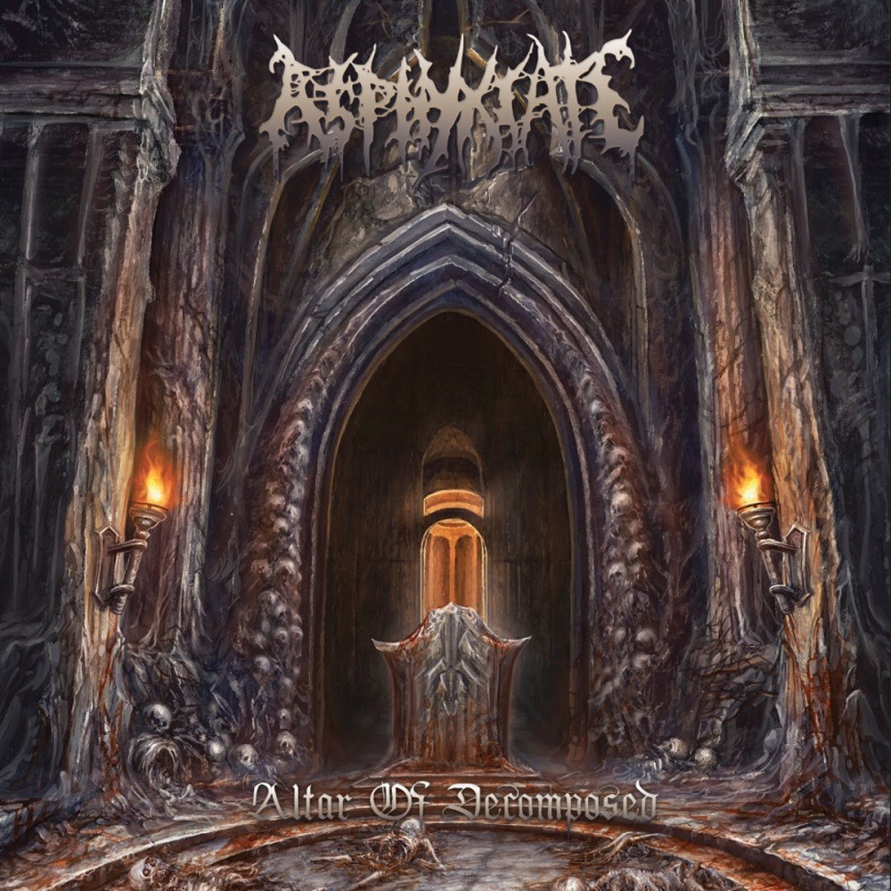 Asphyxiate - Altar of Decomposed (2021) Cover