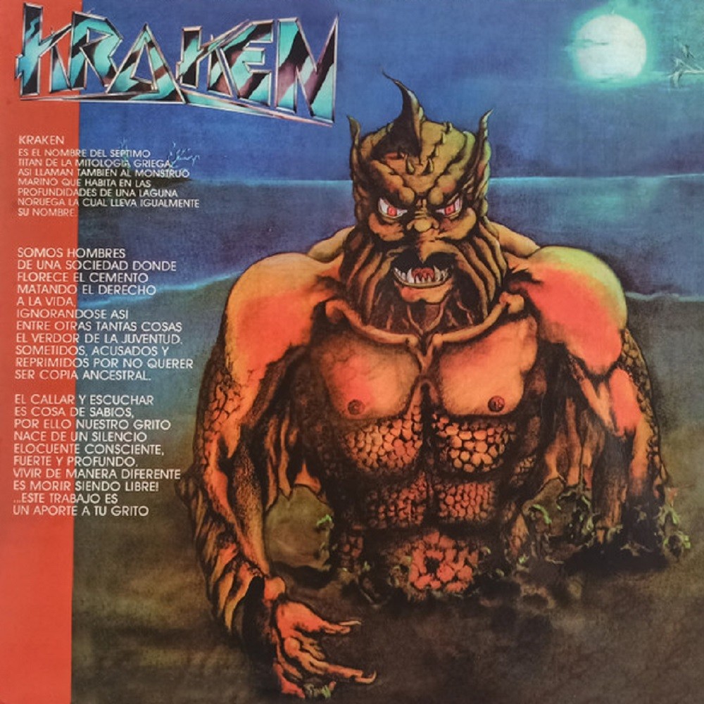 Kraken - Kraken (1987) Cover