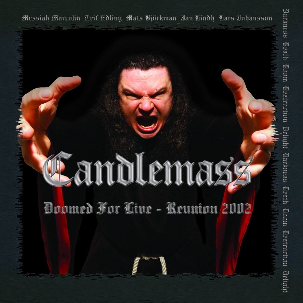 Candlemass - Doomed for Live - Reunion 2002 (2003) Cover