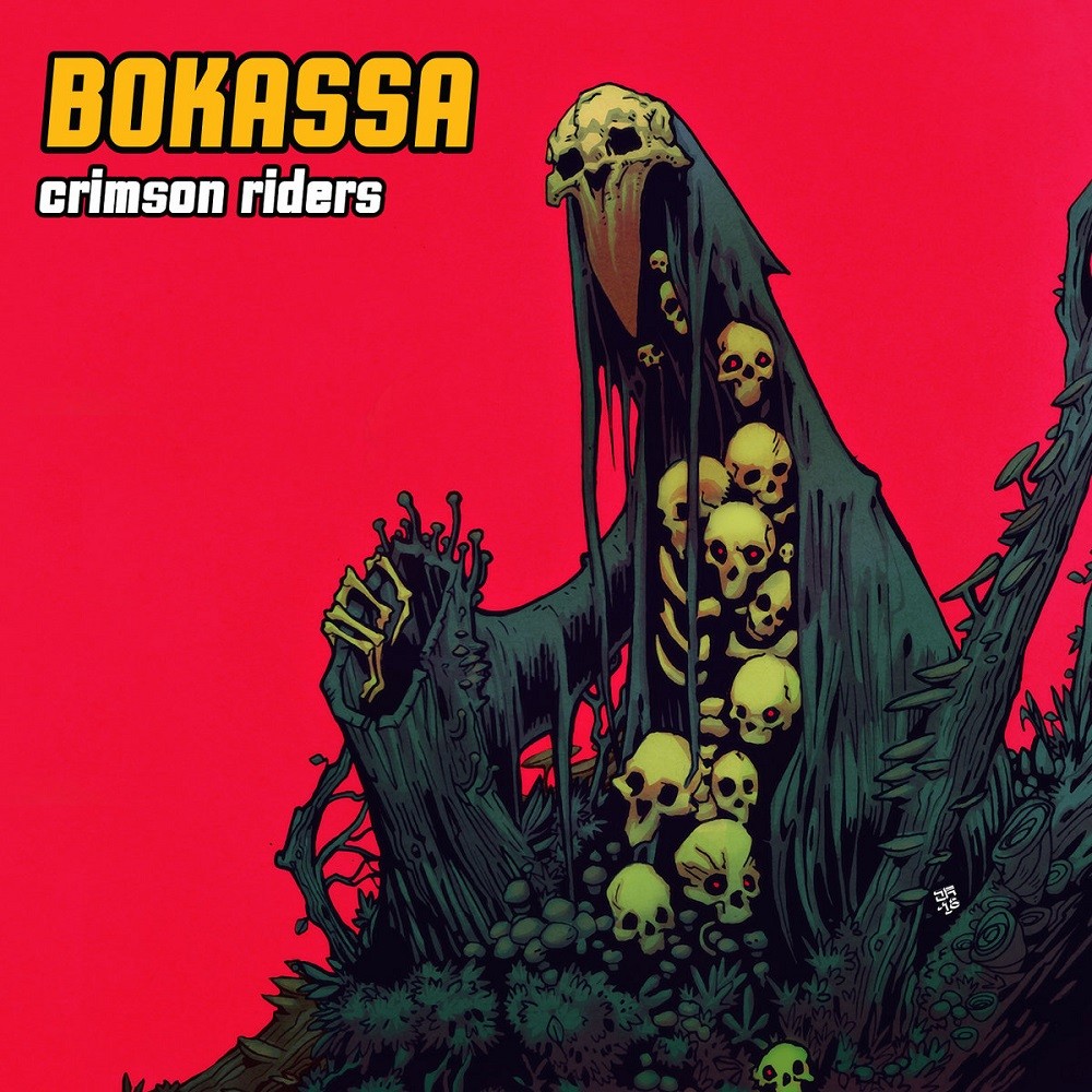 Bokassa - Crimson Riders (2019) Cover