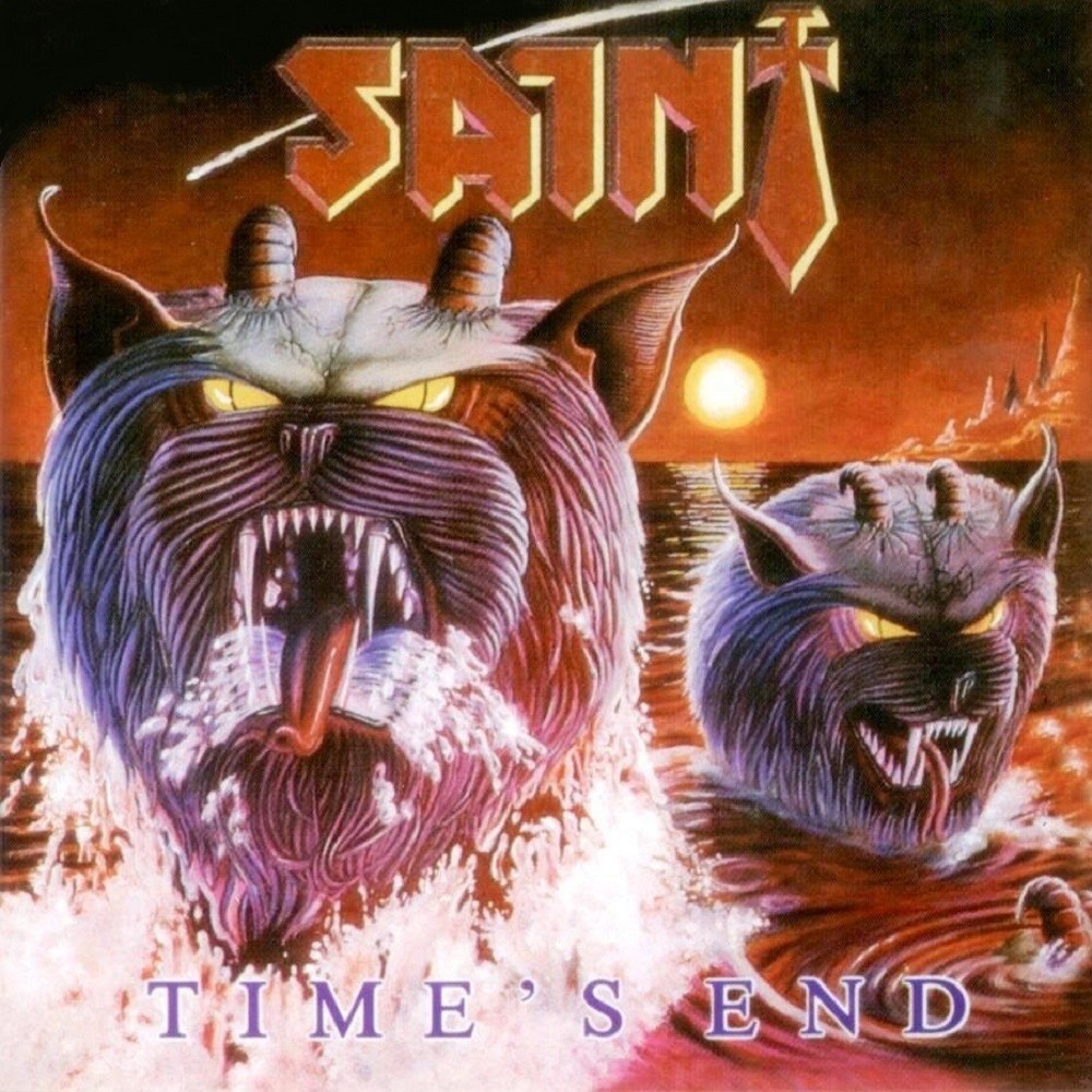 Saint - Time's End (1986) Cover