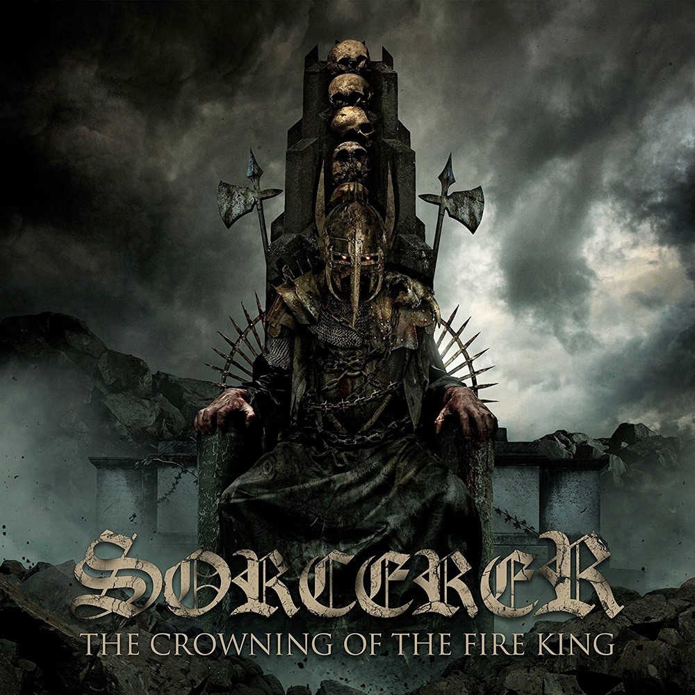 Sorcerer - The Crowning of the Fire King (2017) Cover