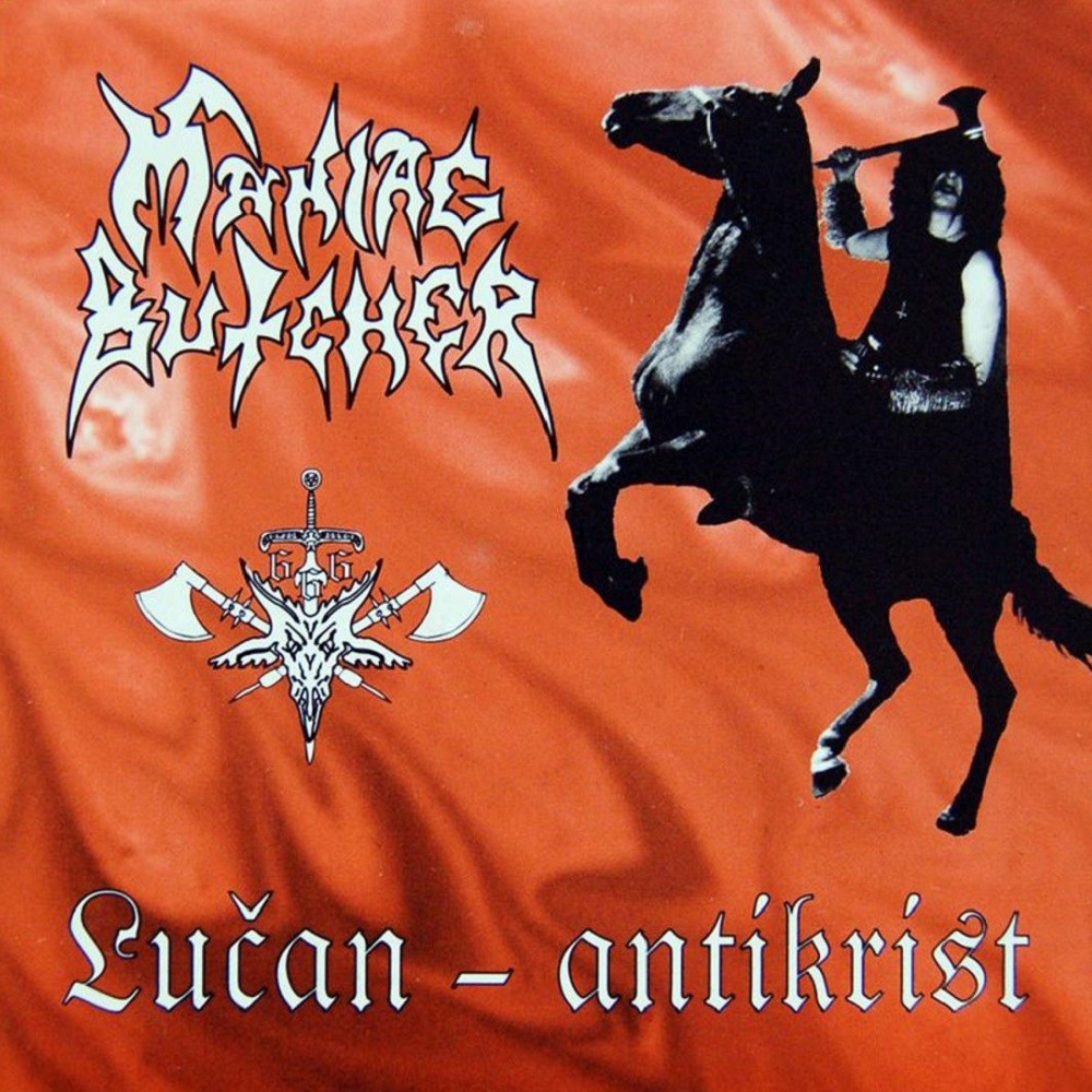 Maniac Butcher - Lučan - antikrist (1996) Cover