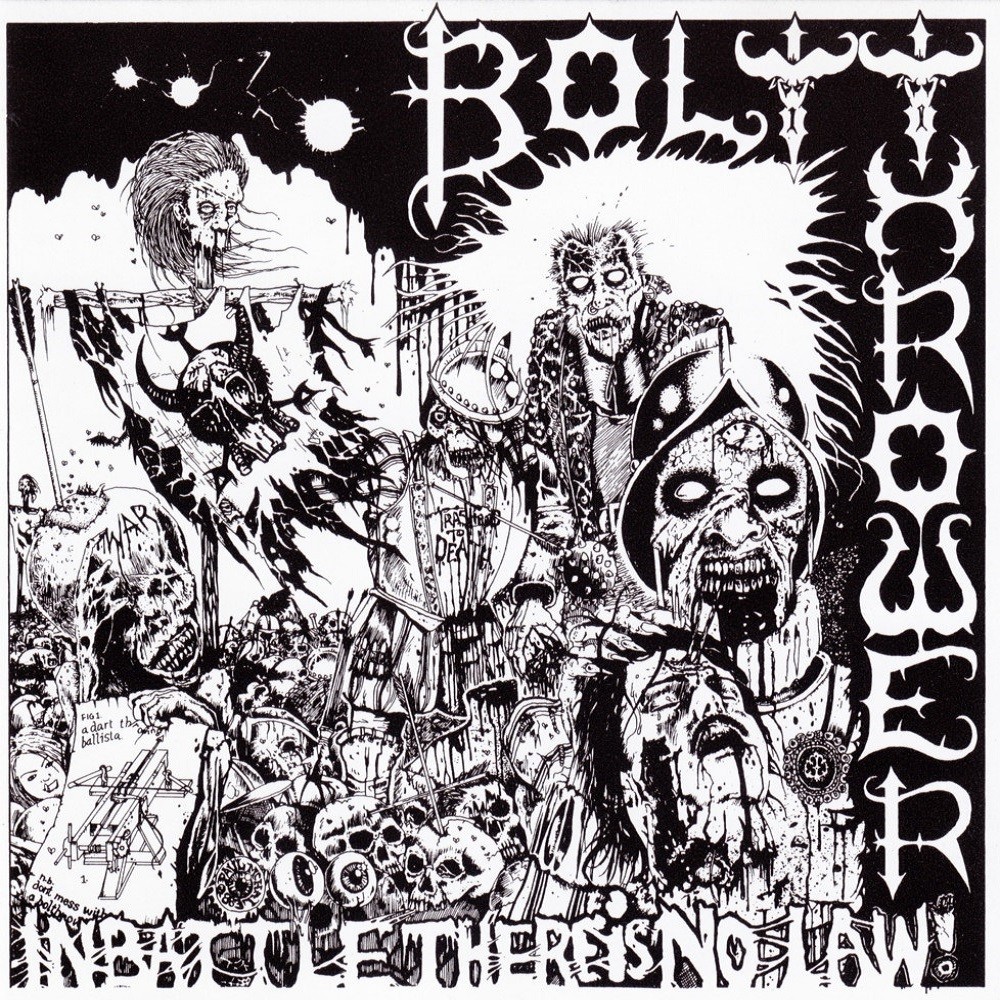 Bolt Thrower - In Battle There Is No Law! (1988) Cover