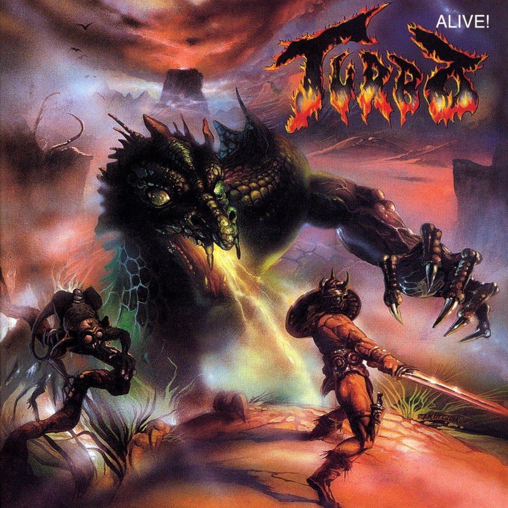 Turbo - Alive! (1987) Cover