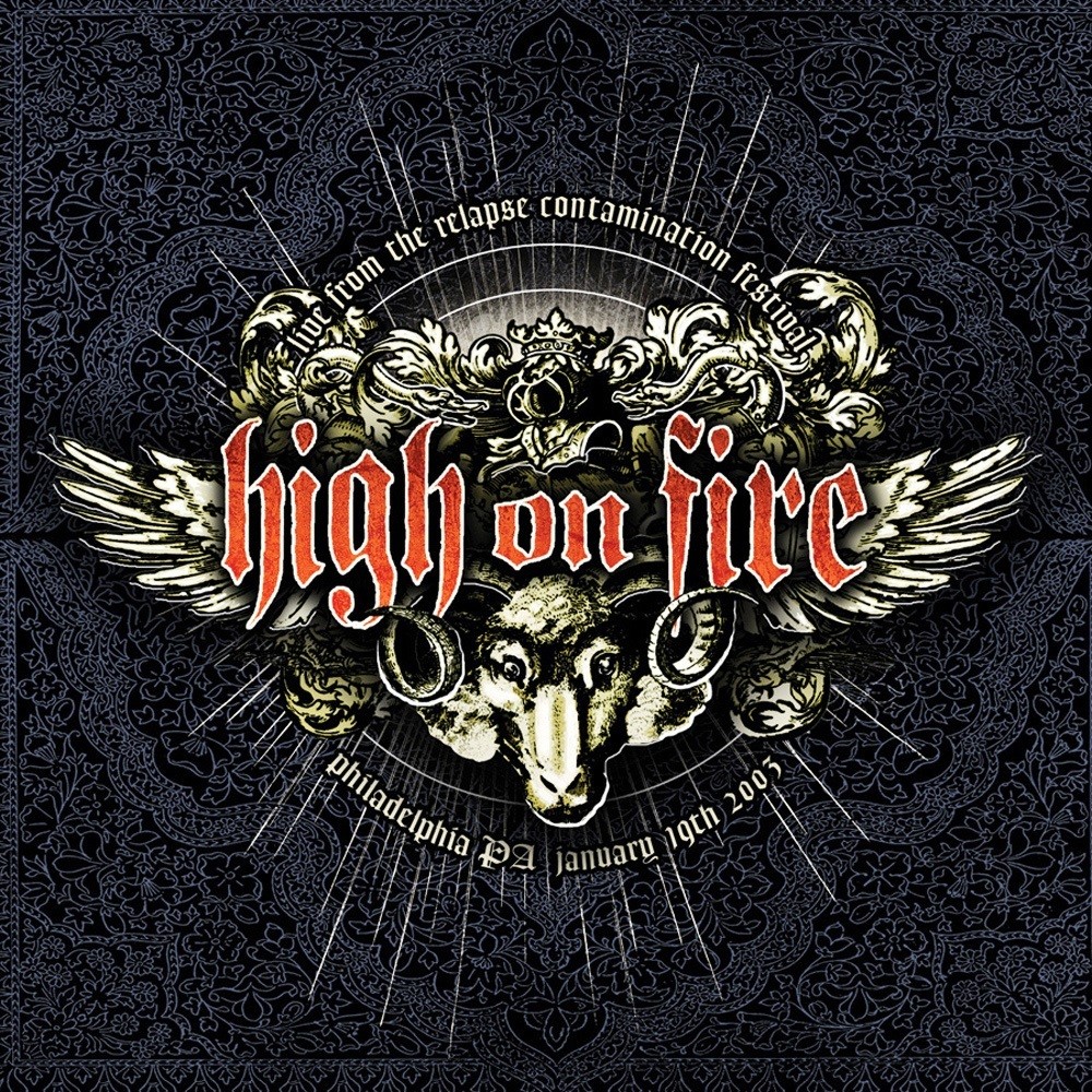 High on Fire - Live From the Relapse Contamination Festival (2005) Cover