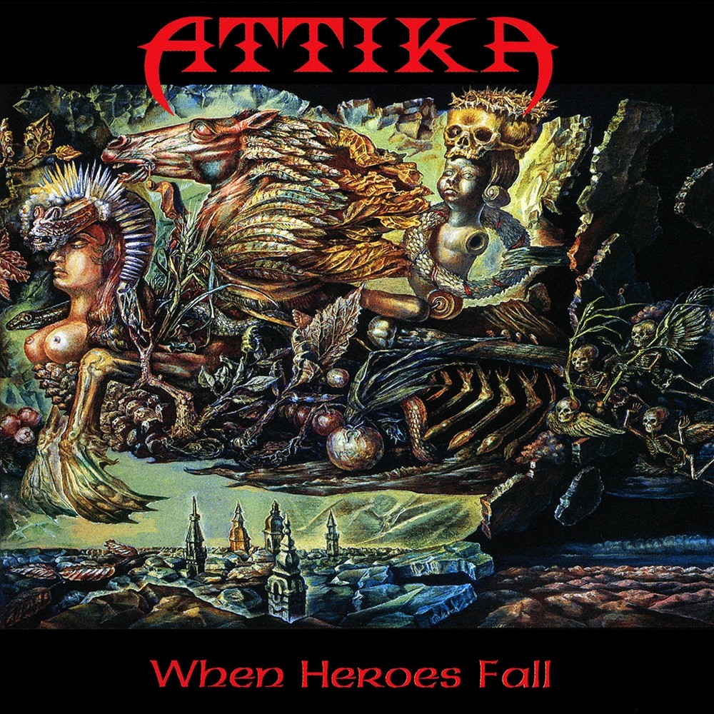 Attika - When Heroes Fall (1991) Cover