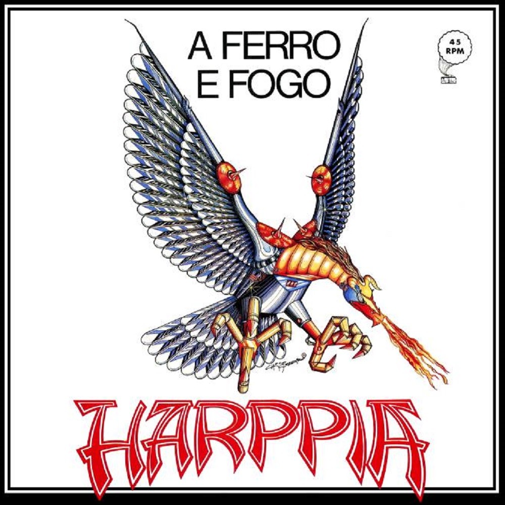 Harppia - A ferro e fogo (1985) Cover