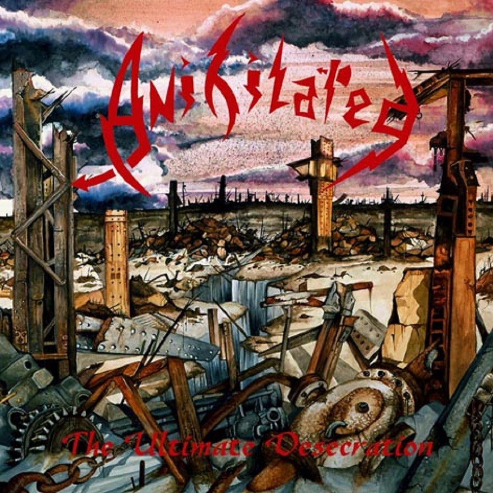 Anihilated - The Ultimate Desecration (1989) Cover