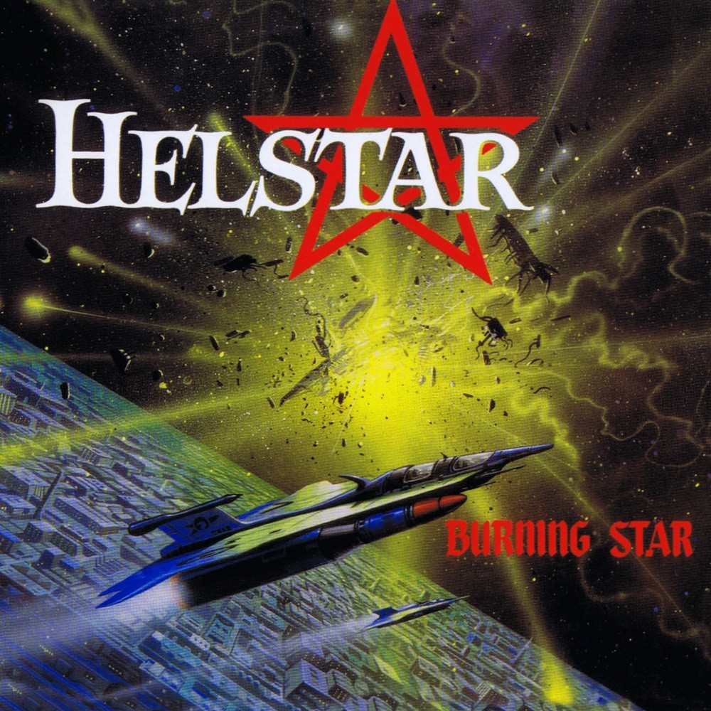 Helstar - Burning Star (1984) Cover