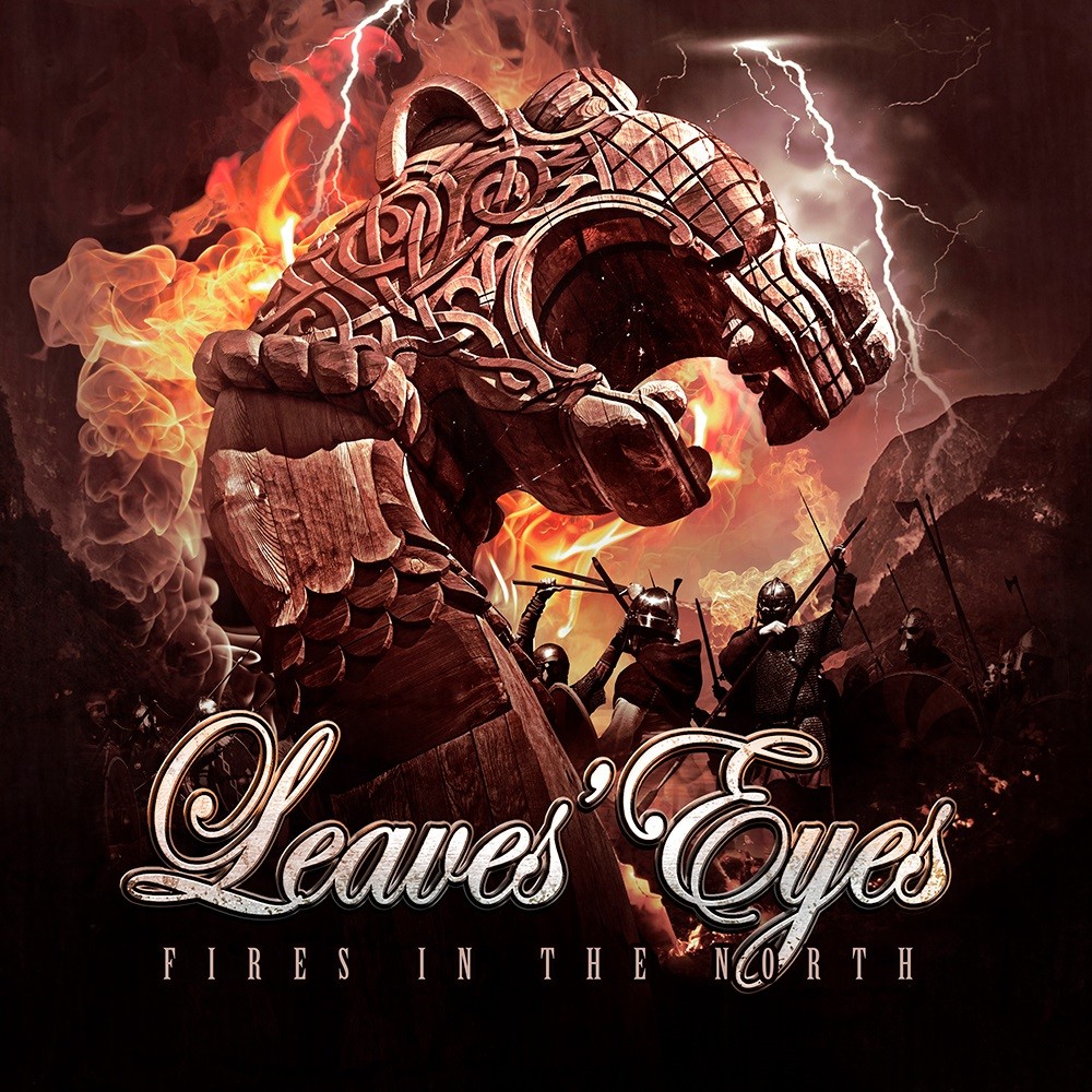 Leaves' Eyes - Fires in the North (2016) Cover