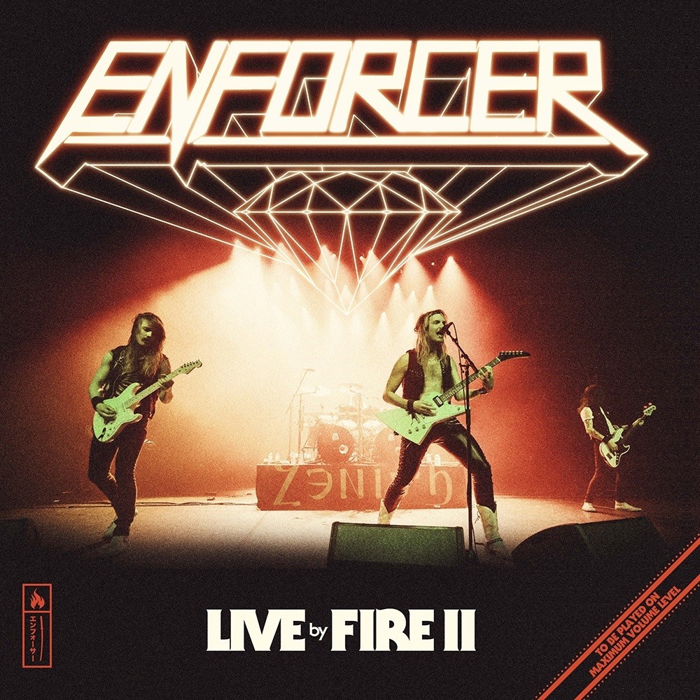 Enforcer - Live by Fire II (2021) Cover