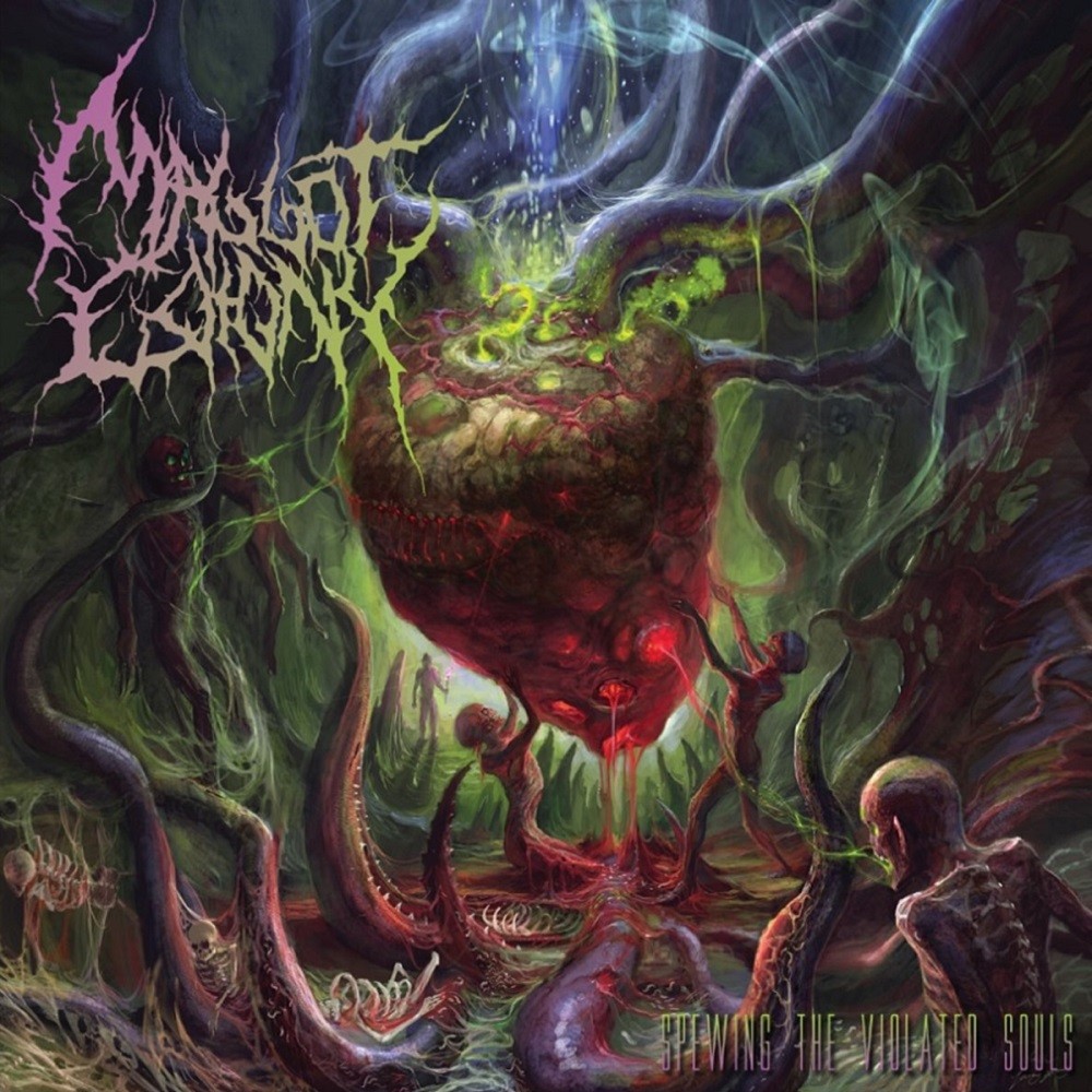 Maggot Colony - Spewing the Violated Souls (2015) Cover