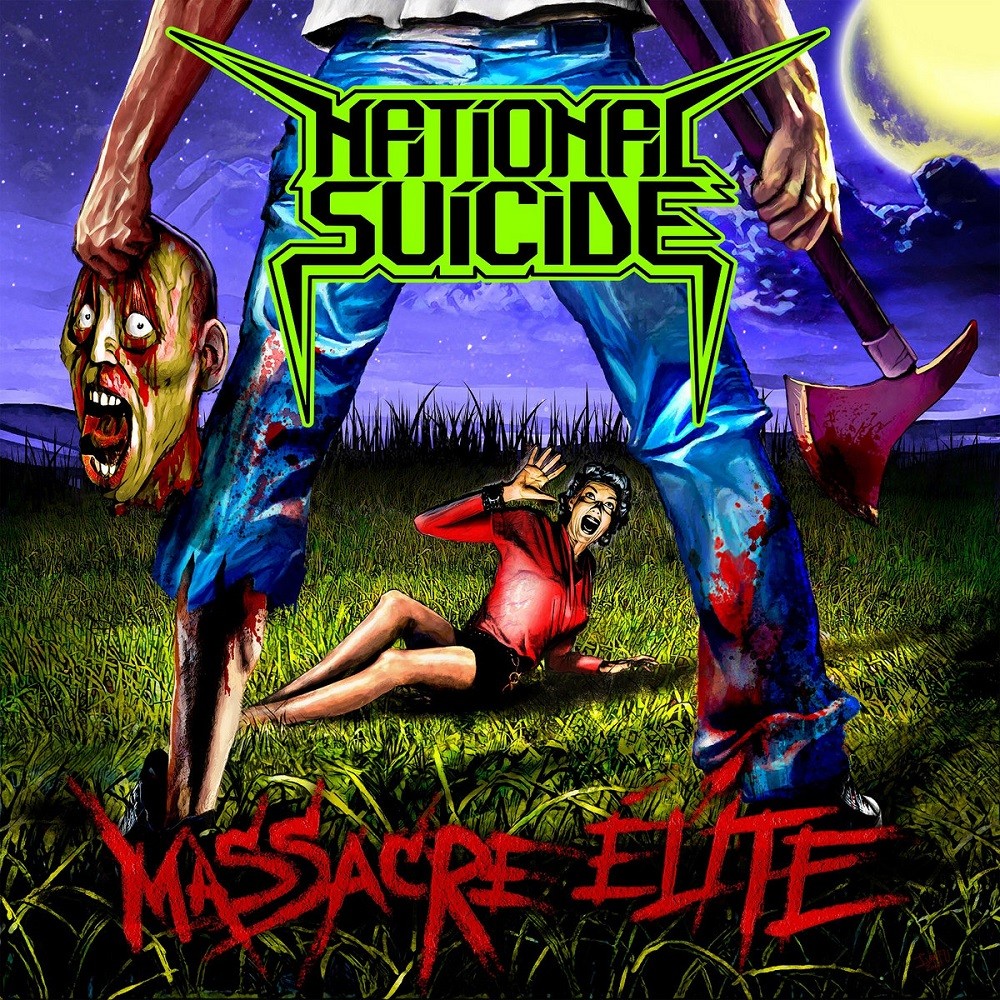 National Suicide - Massacre Elite (2017) Cover