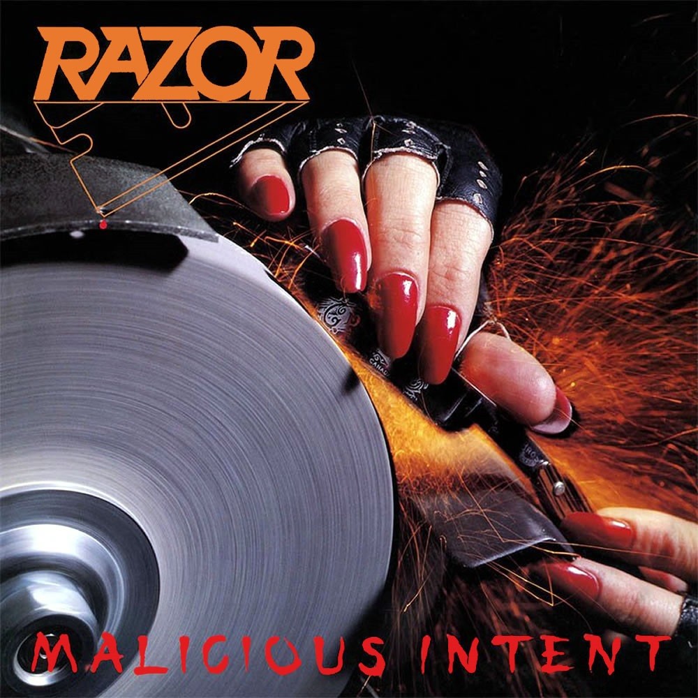 Razor - Malicious Intent (1986) Cover