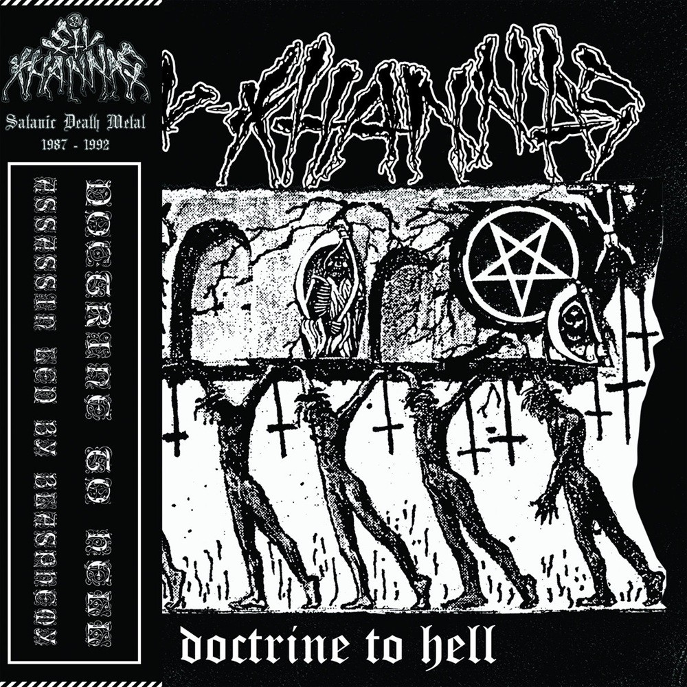 Sil Khannaz - Doctrine to Hell / Assassin Led by Blasphemy (2022) Cover