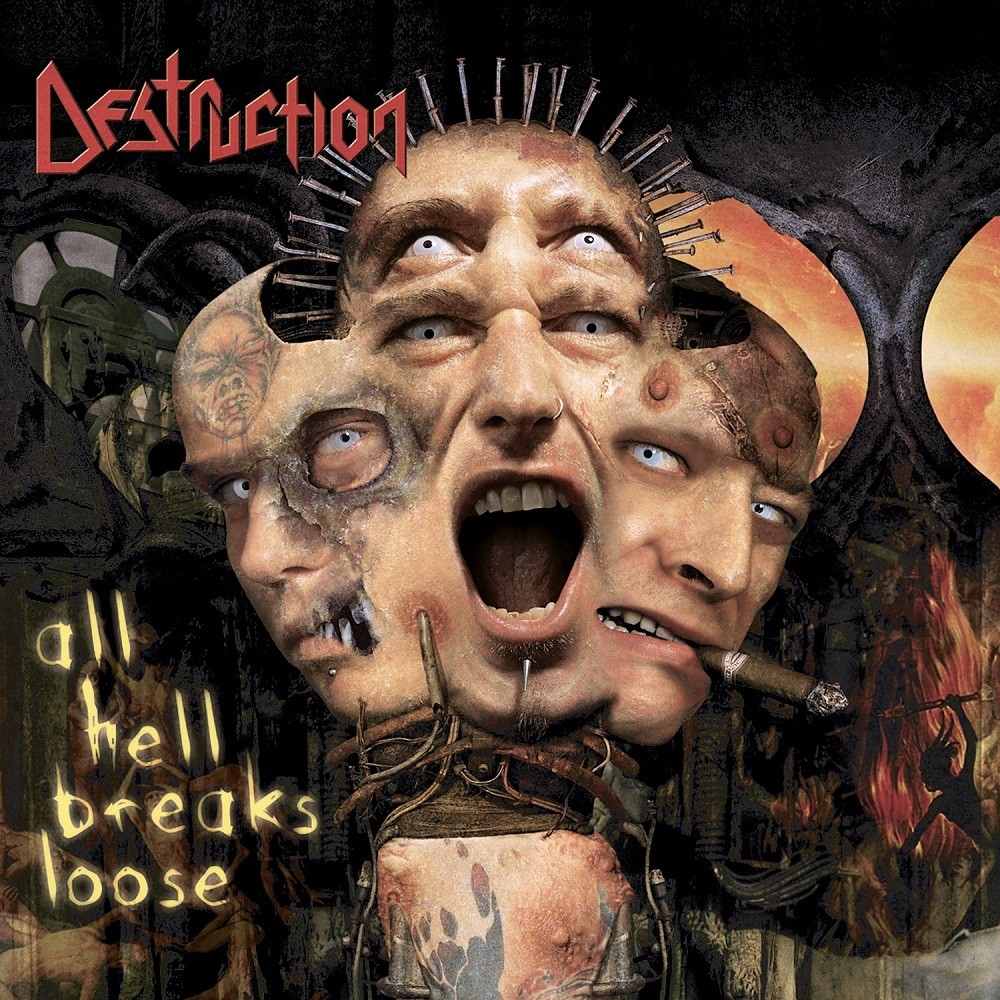 Destruction - All Hell Breaks Loose (2000) Cover