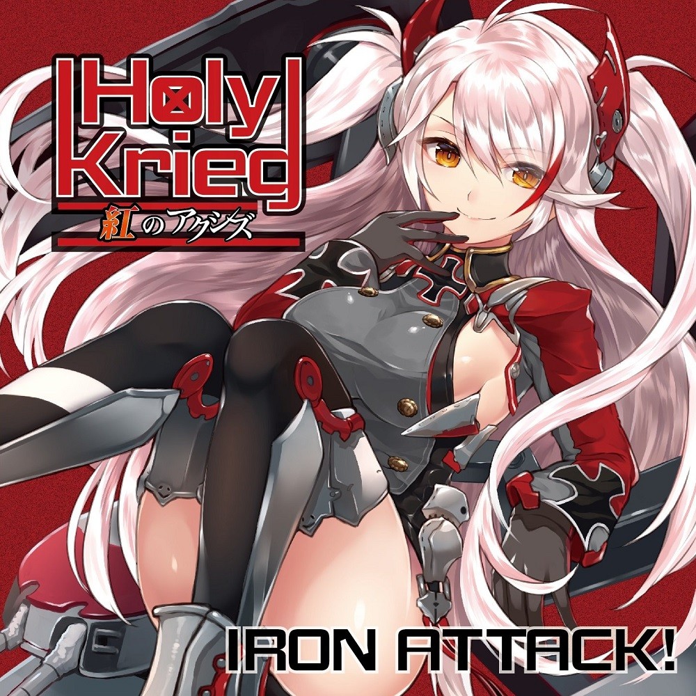 Iron Attack! - Holy Krieg - Crimson Axis (2017) Cover